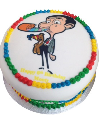 Mr.Bean Theme Cake