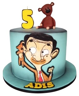 Mr.Bean Theme Cake