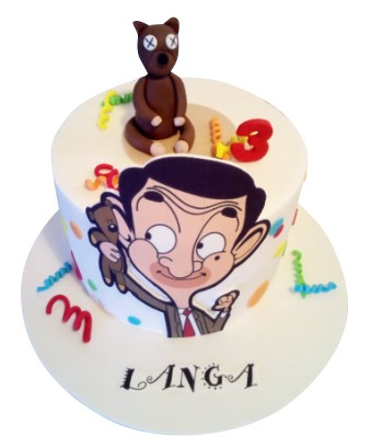 Mr.Bean Theme Cake