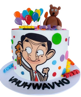 Mr.Bean Theme Cake