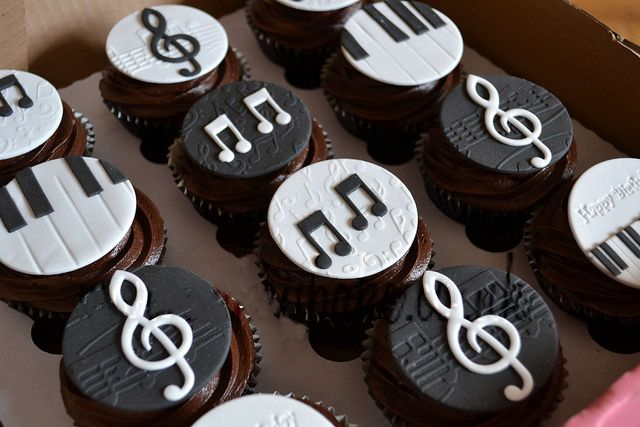 Musical Theme Cupcakes