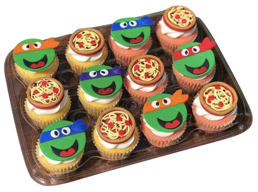 Ninja Turtle Cupcakes