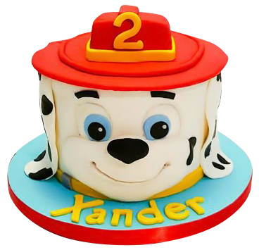 Paw Patrol 2nd Birthday Cake