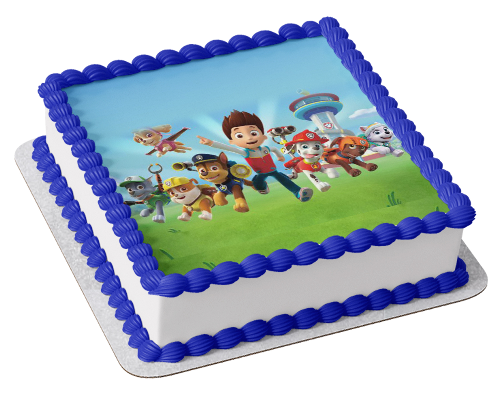 Paw Patrol Photo Cake