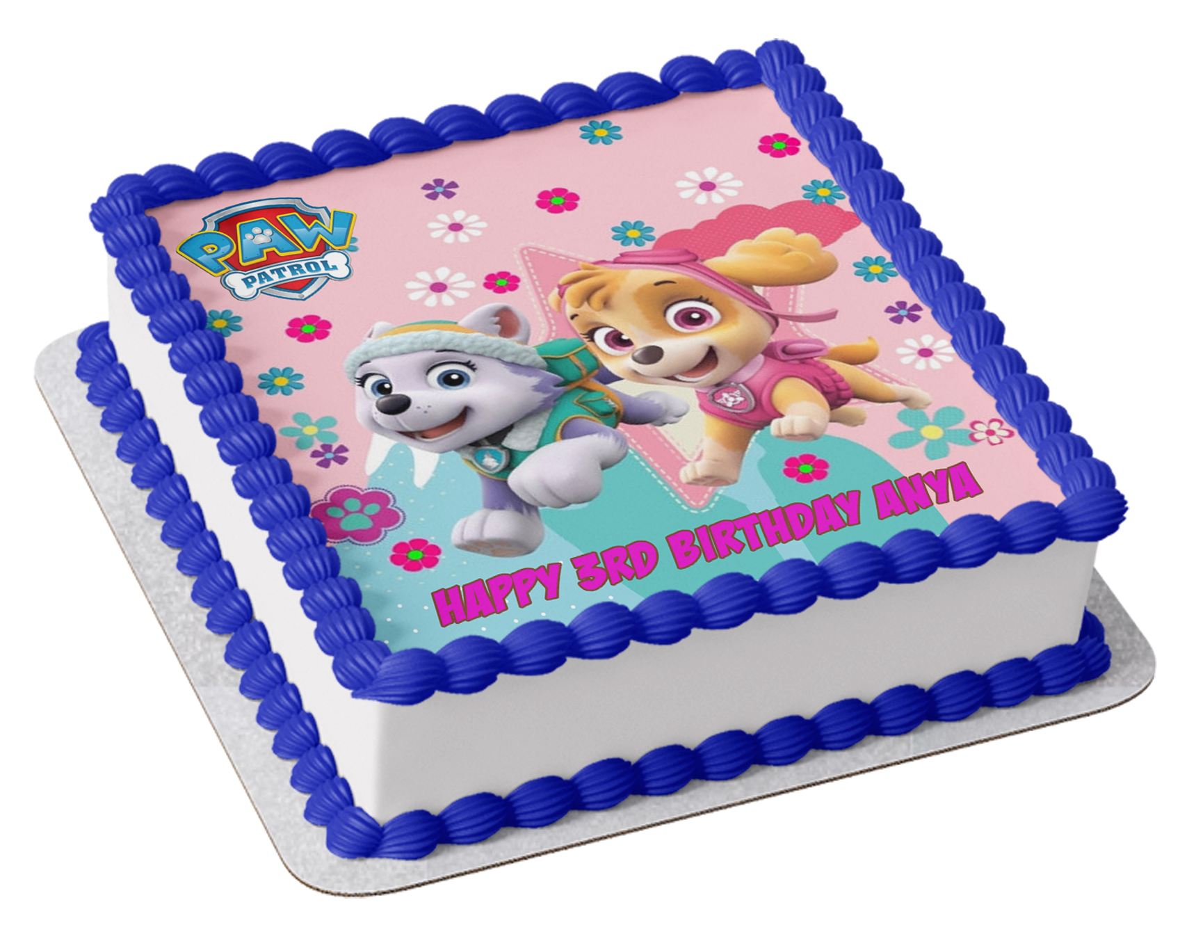 Paw Patrol Photo Cake