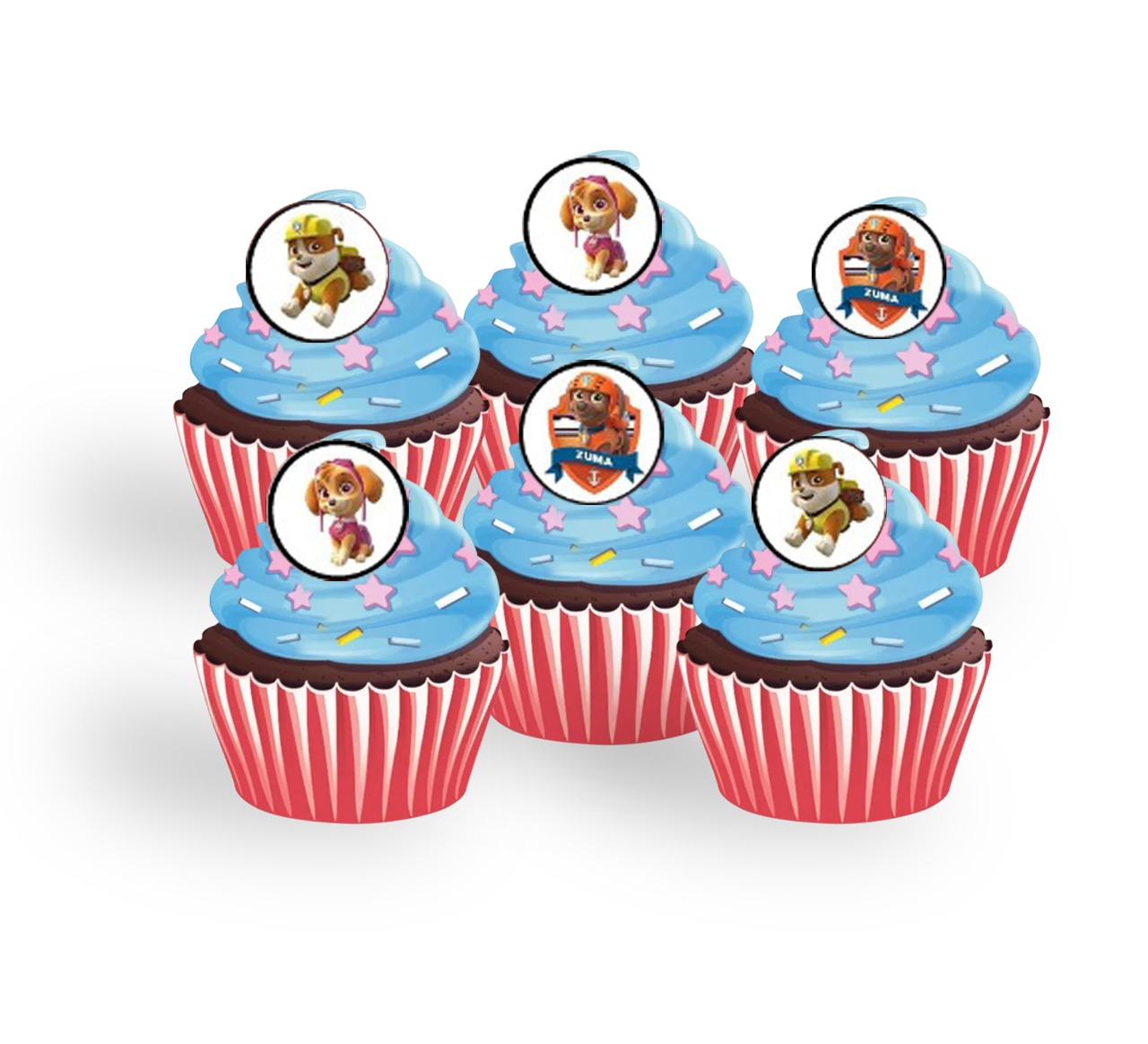 Paw Patrol Cupcake Pack of 6