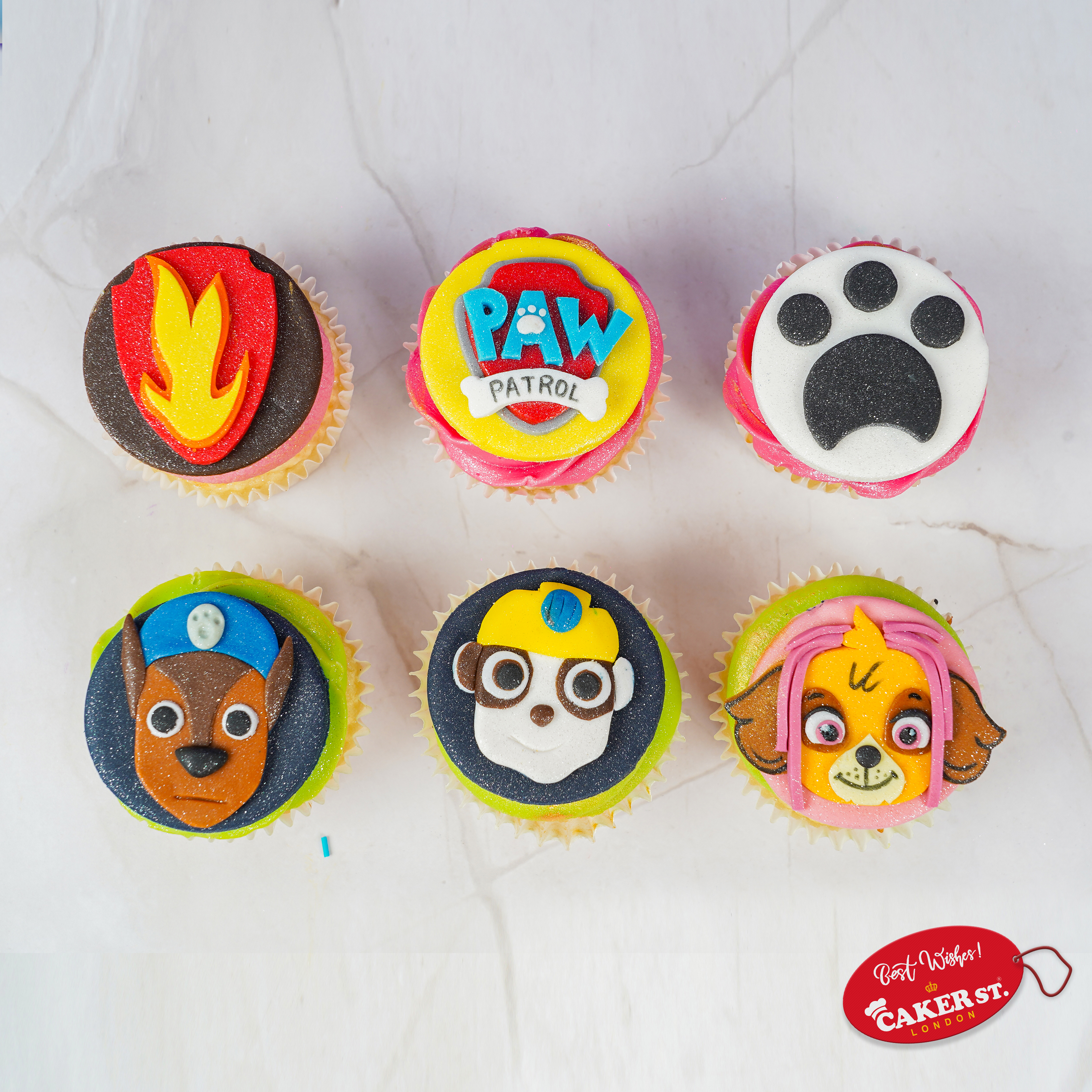 Paw Patrol Team Treats Cupcakes