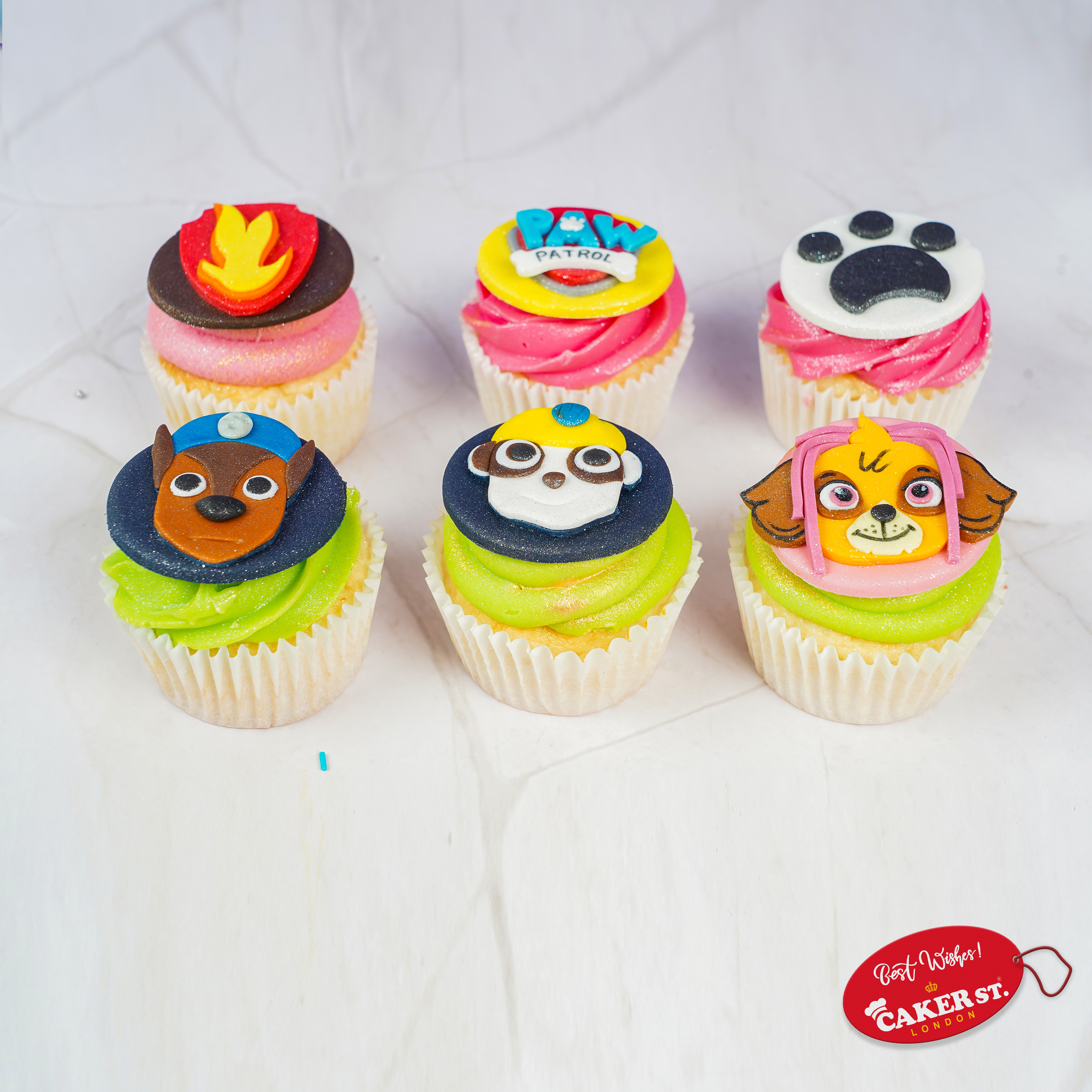 Paw Patrol Team Treats Cupcakes