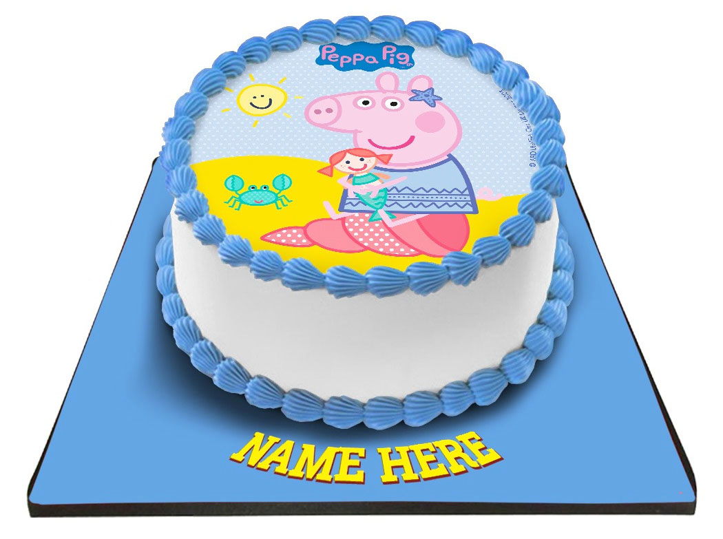 Peppa Pig Birthday Cake