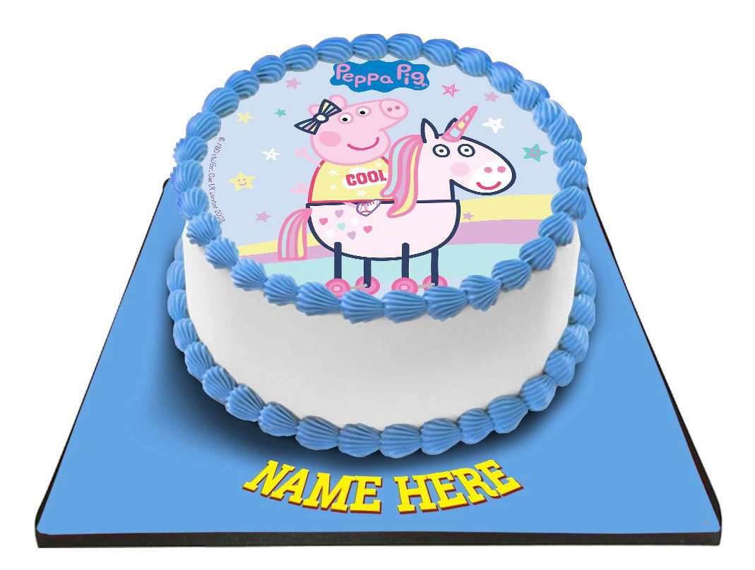 Peppa Pig Birthday Cake