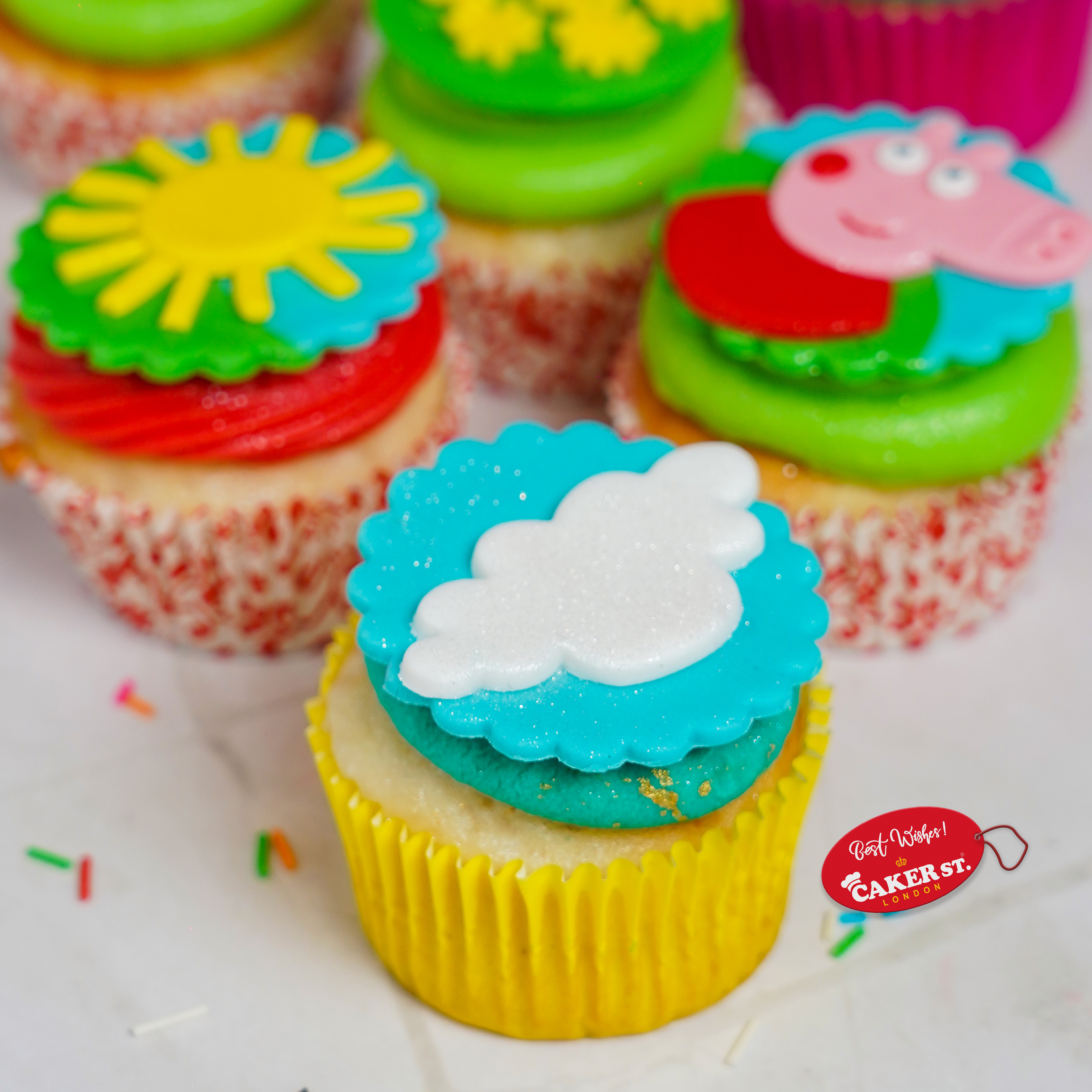 Peppa’s Picnic Bites Cupcakes