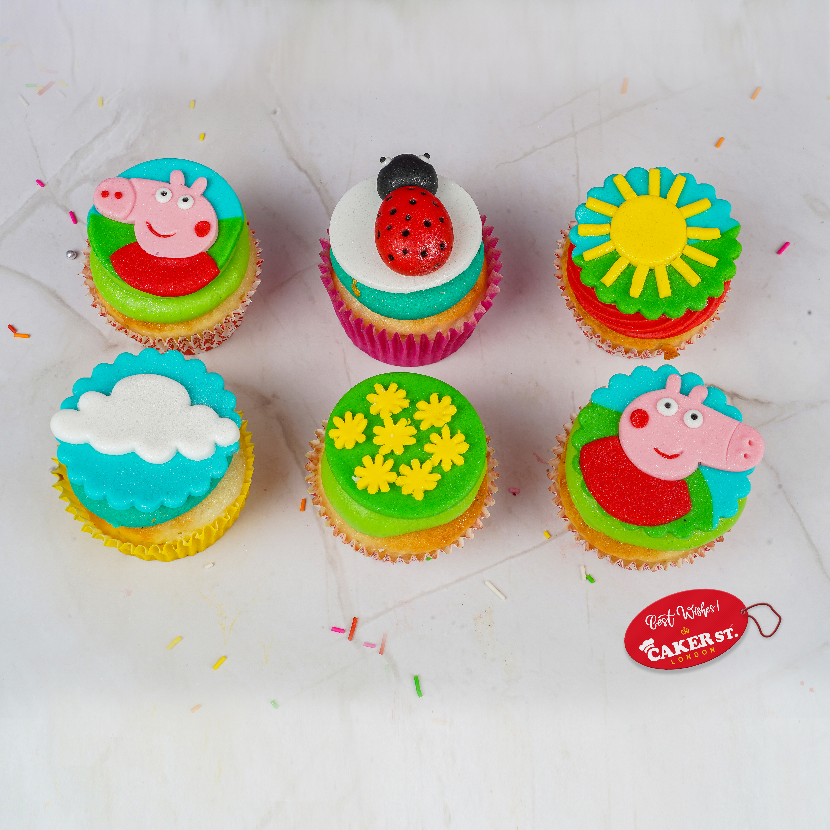 Peppa’s Picnic Bites Cupcakes