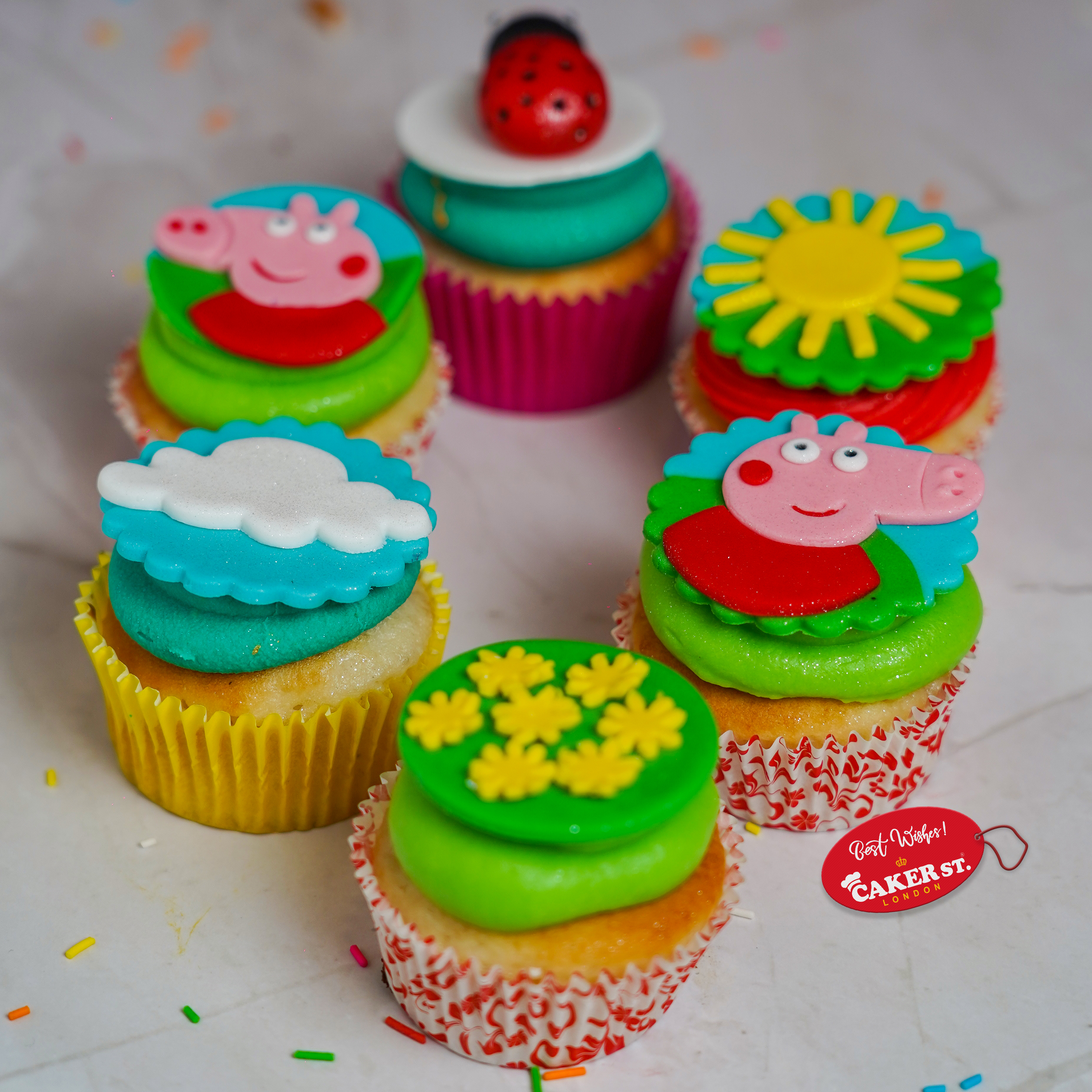 Peppa’s Picnic Bites Cupcakes