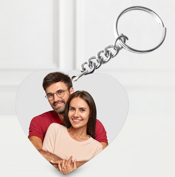 Personalized Couple Keychain