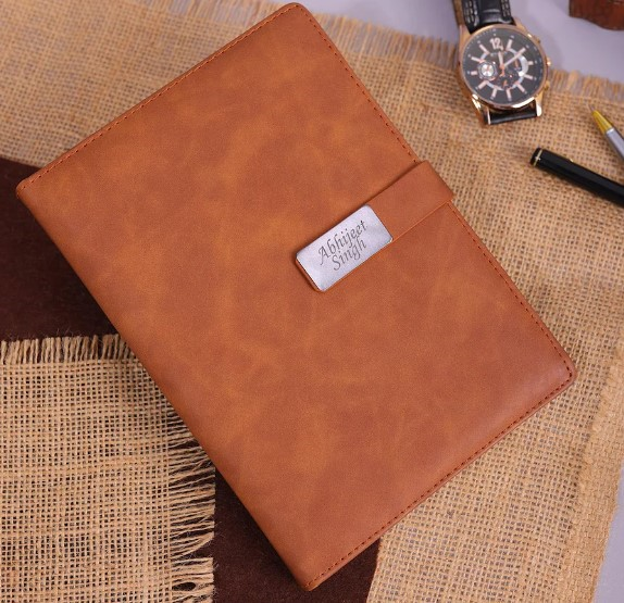 Personalized Tanned Diary