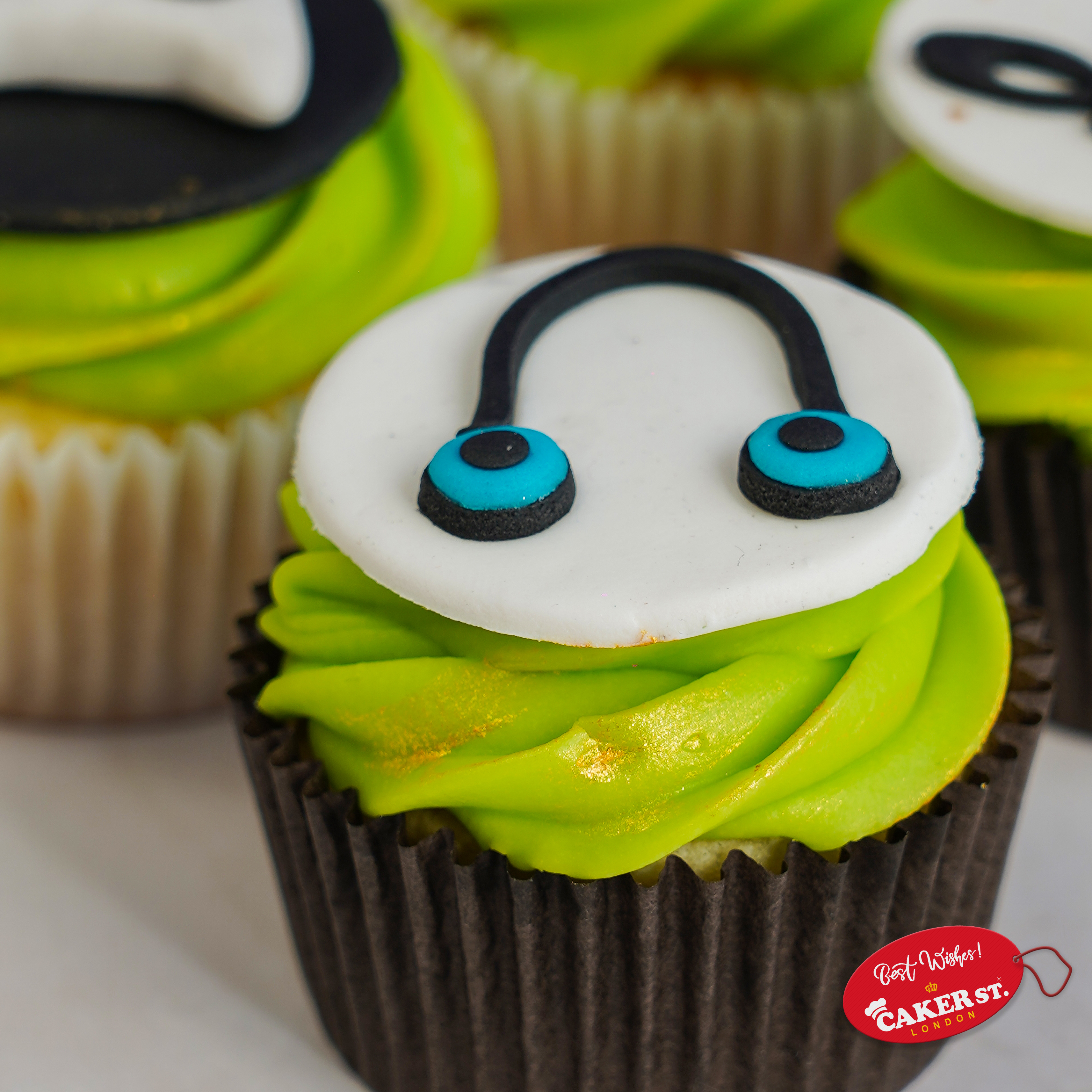 PlayStation Pulse Cupcakes