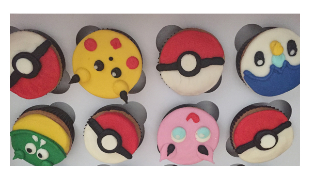 Pokemon Cupcakes