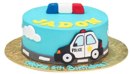 Police Car Cake