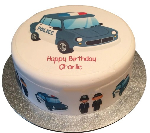 Police Car Cake