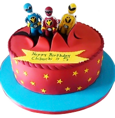 Power rangers cake