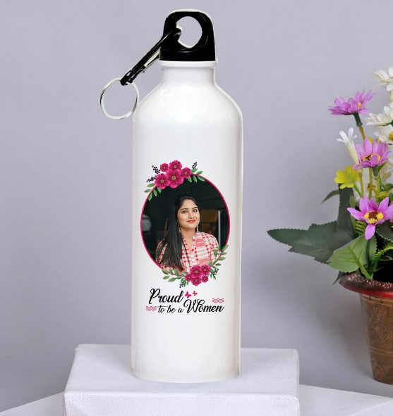 Proud To Be A Woman Personalized Sipper Bottle