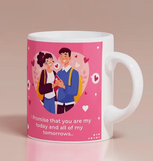 Ravishing Pink Love Mug