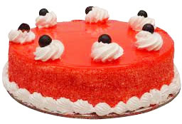 Red Velvet Fresh Cream Cake