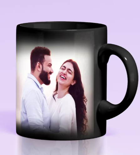 Relishing Couple Personalized Magic Mug