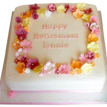 Retirement Cake For Woman