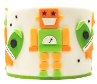 Robot Birthday Cake