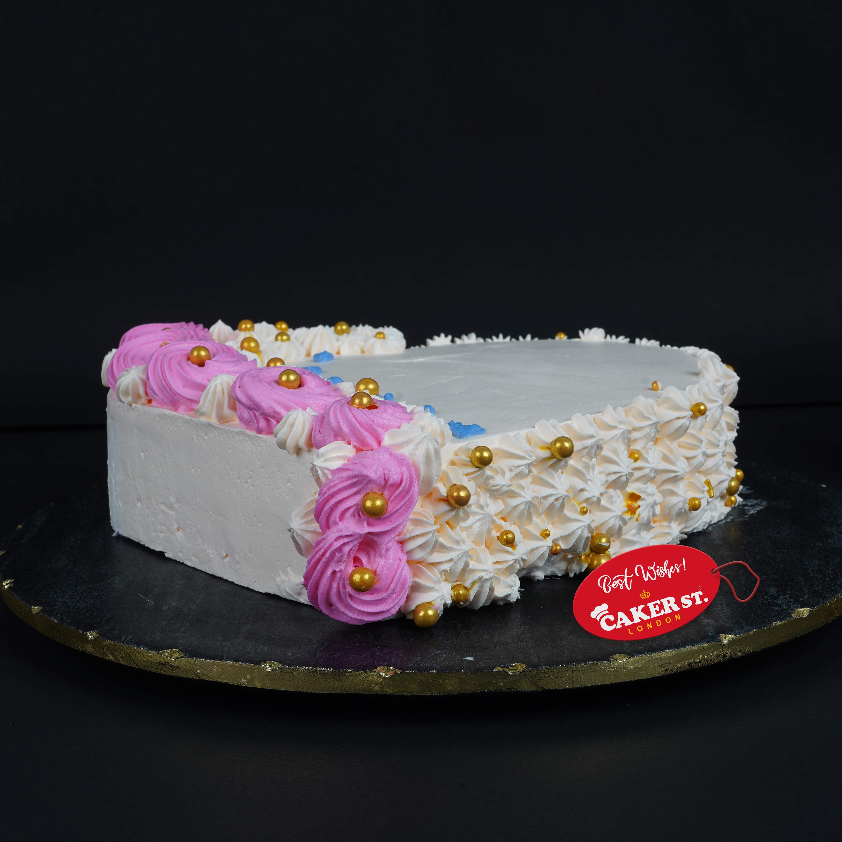 Rose-Infused Love Heart Cake