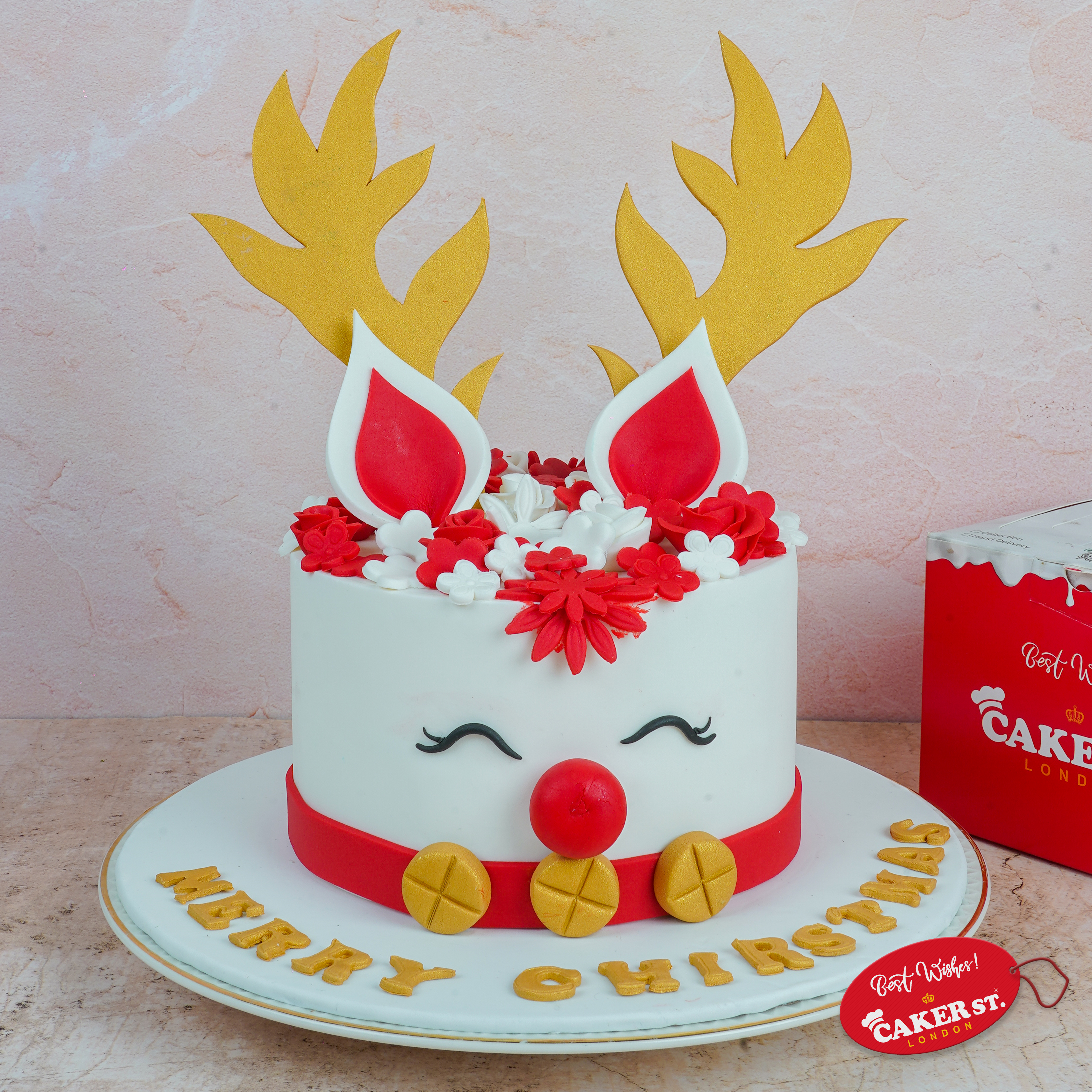 Santa’s Snowy Delight Cake