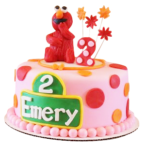 Sesame Street Birthday Cake