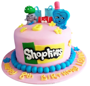 Shopkins Birthday Cake