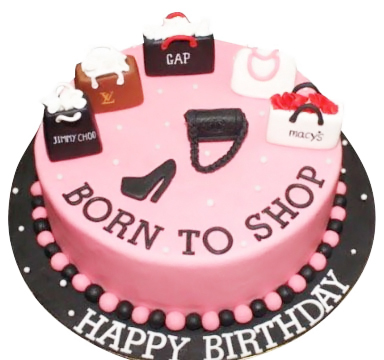 Shopping Birthday Cake