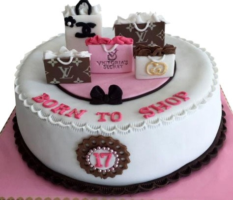 Shopping Birthday Cake