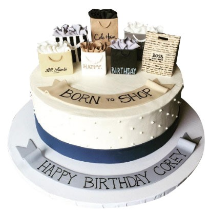 Shopping Birthday Cake