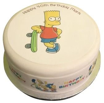 Simpsons Cake