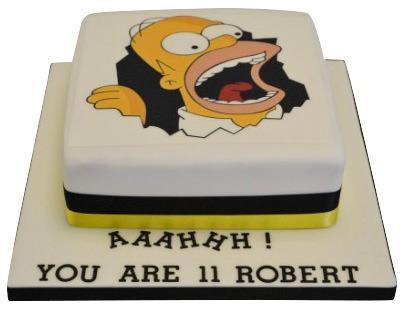 Simpsons Cake