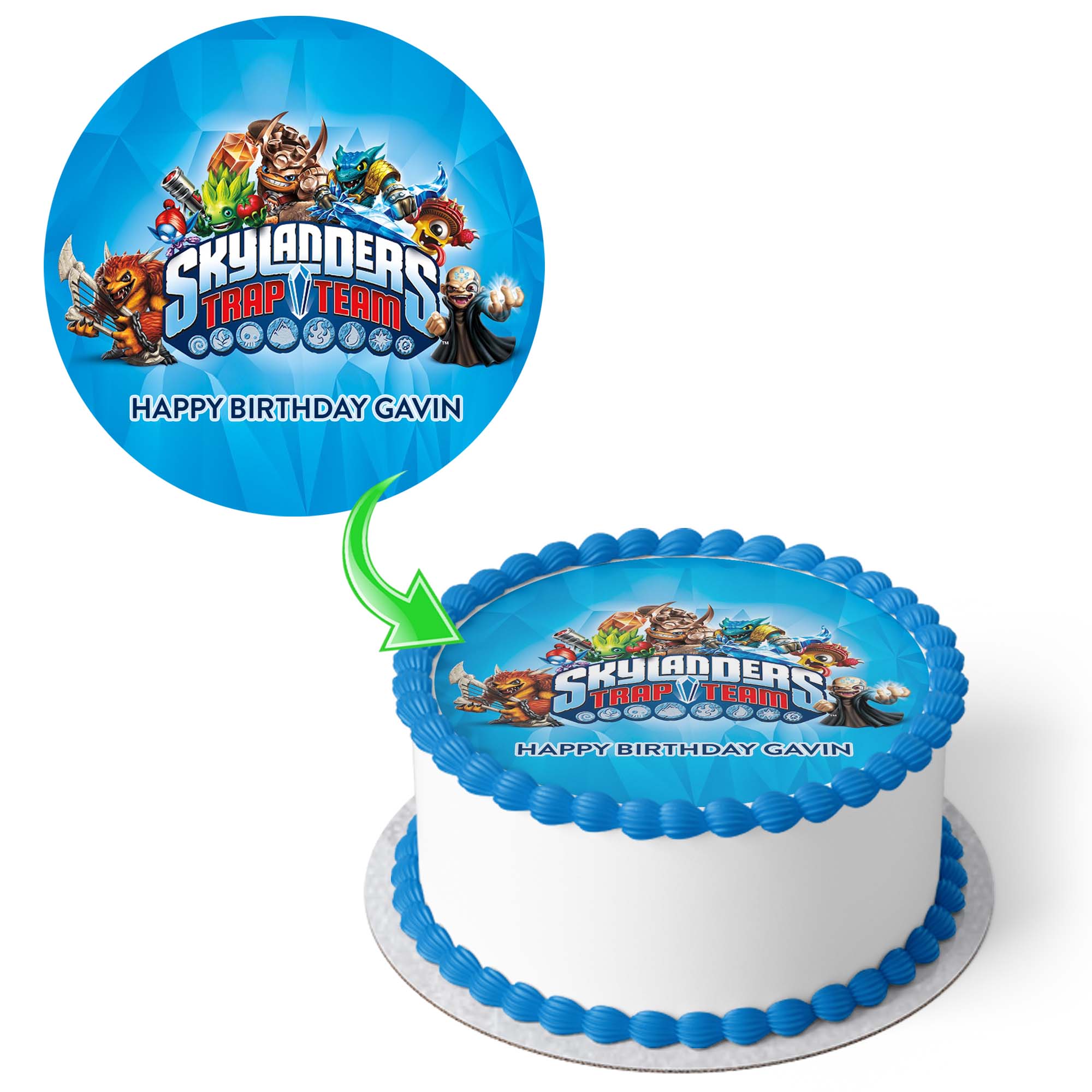 Skylander cake