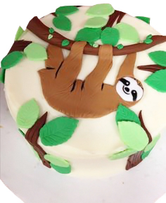 Sloth cake