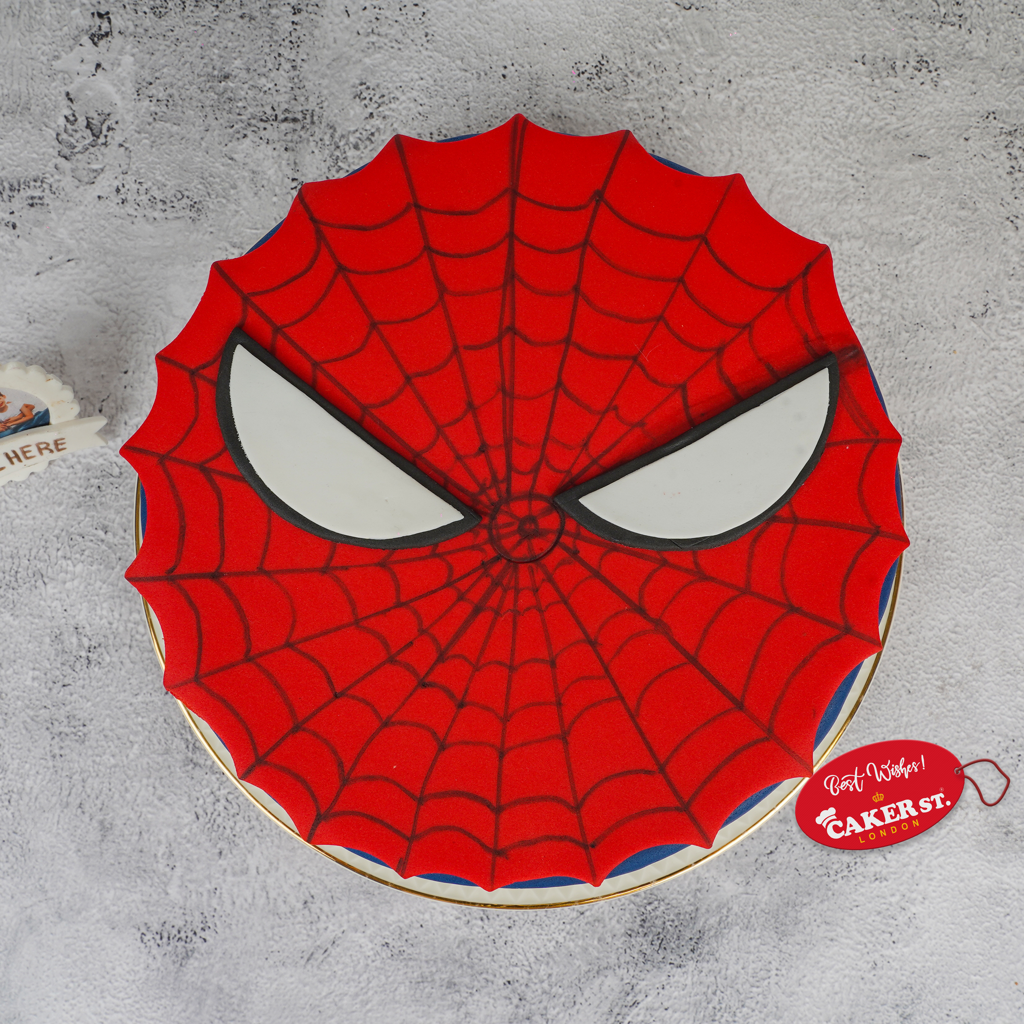 Spiderman Web of Delight Cake