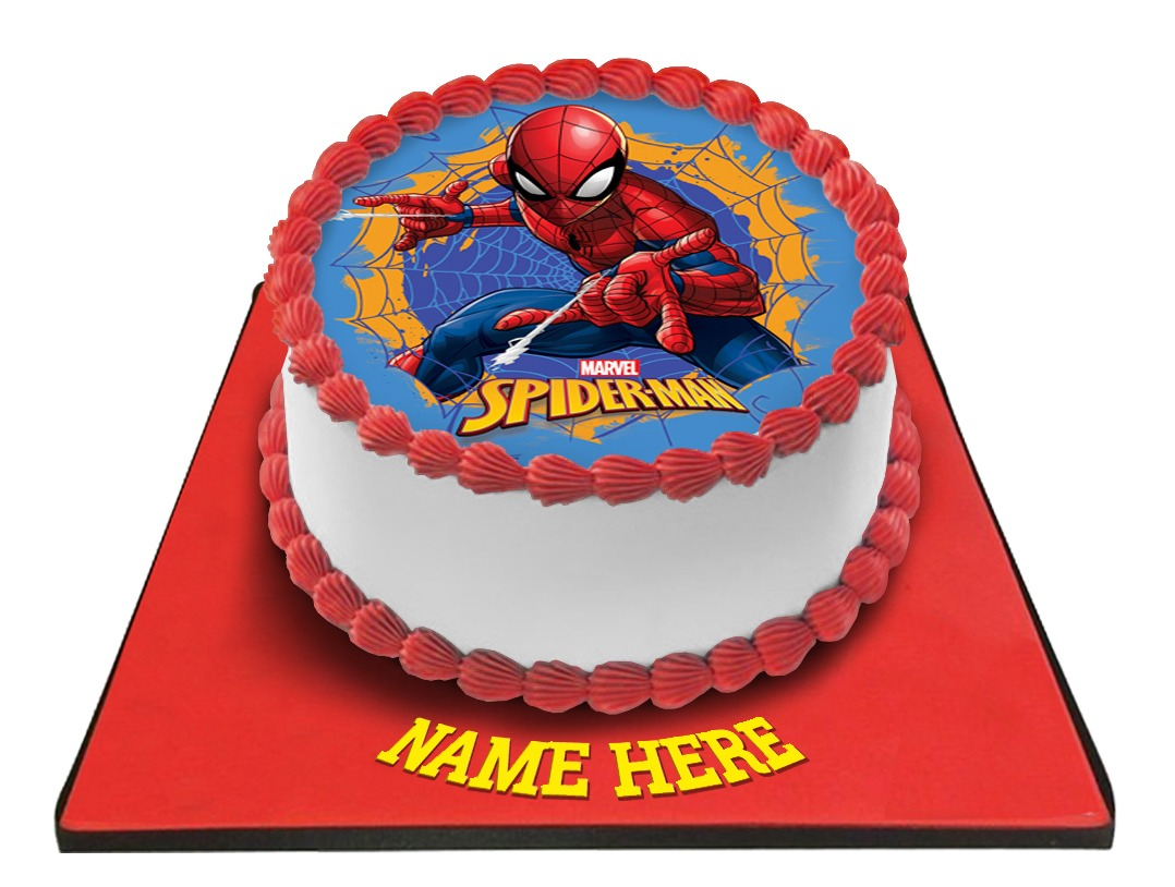 Spiderman Cake 