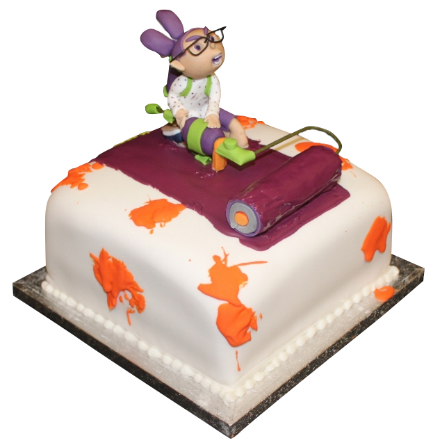 Splatoon Cake