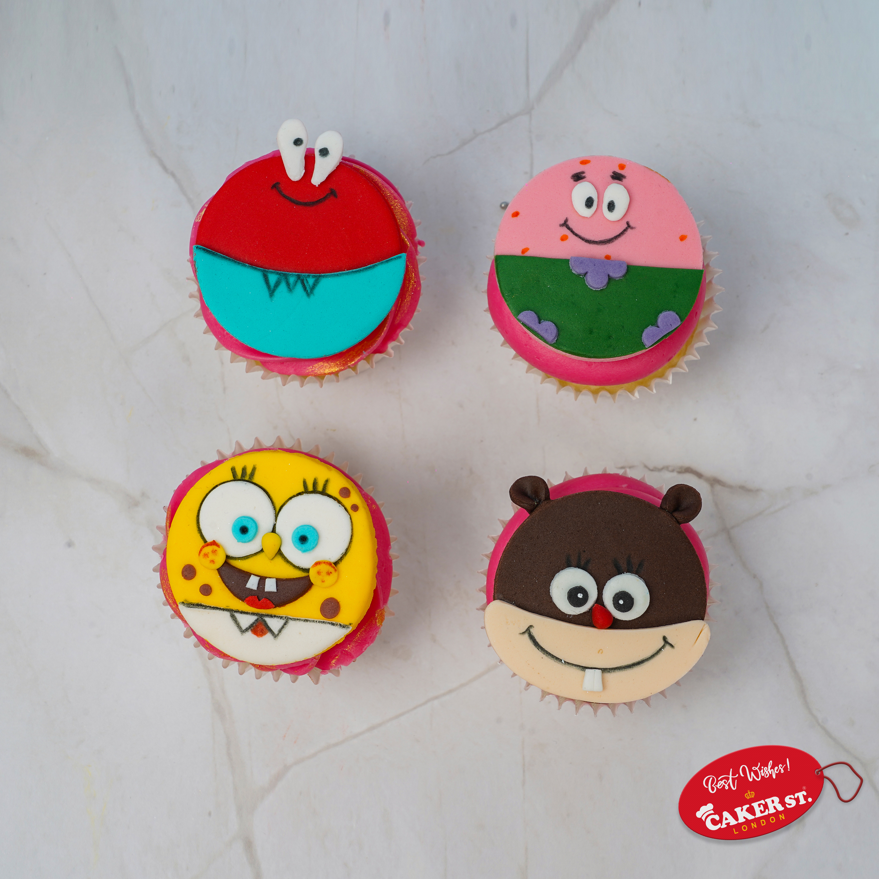 Sponge-Tastic Treats Cupcakes