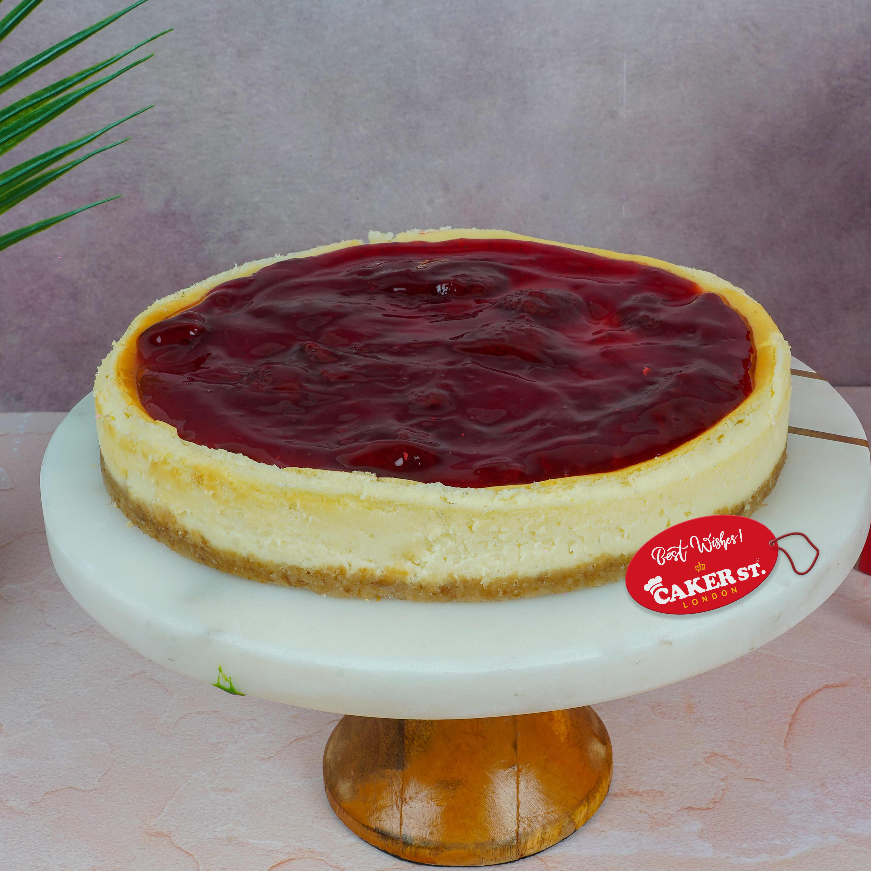 Strawberry Fields Cheesecake