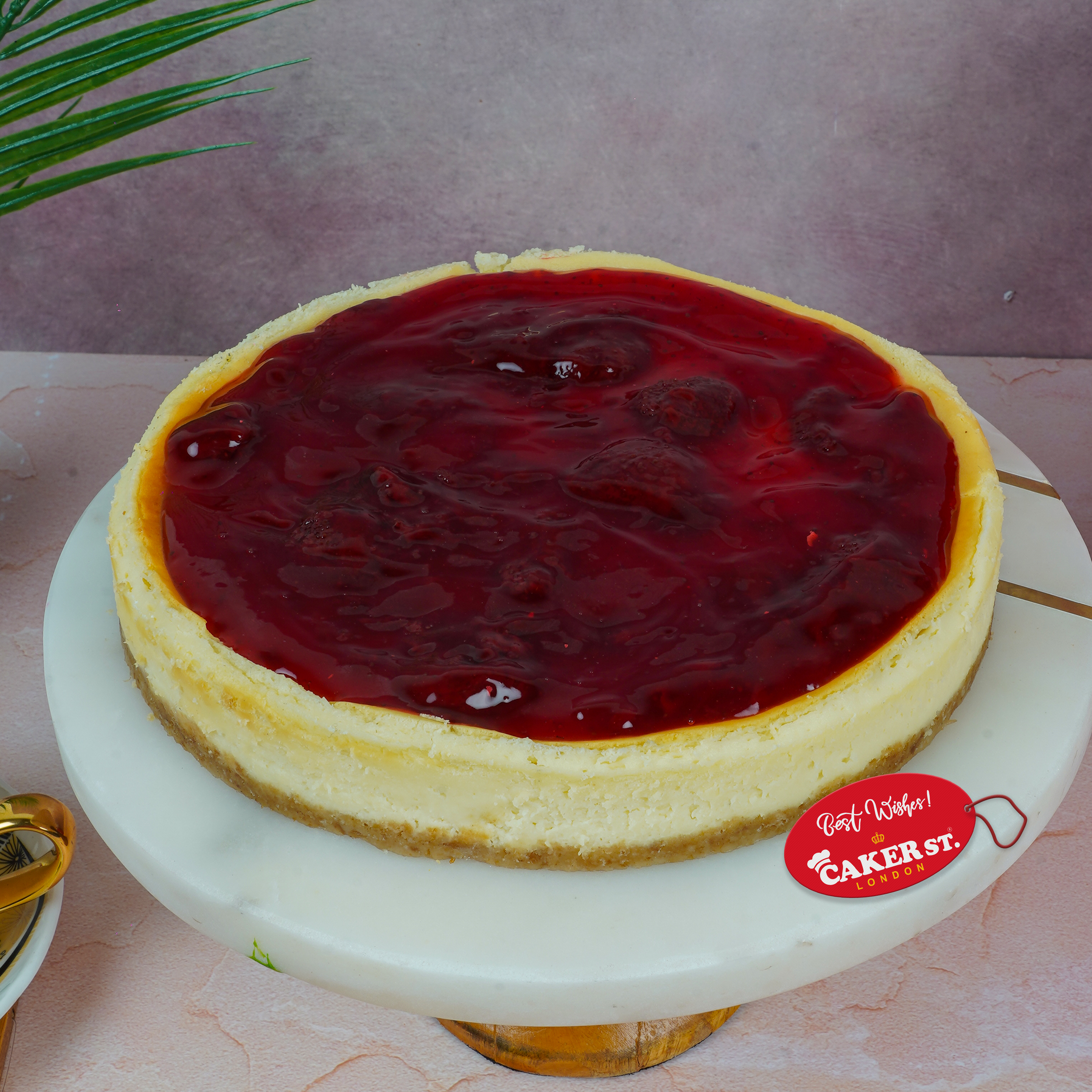 Strawberry Fields Cheesecake