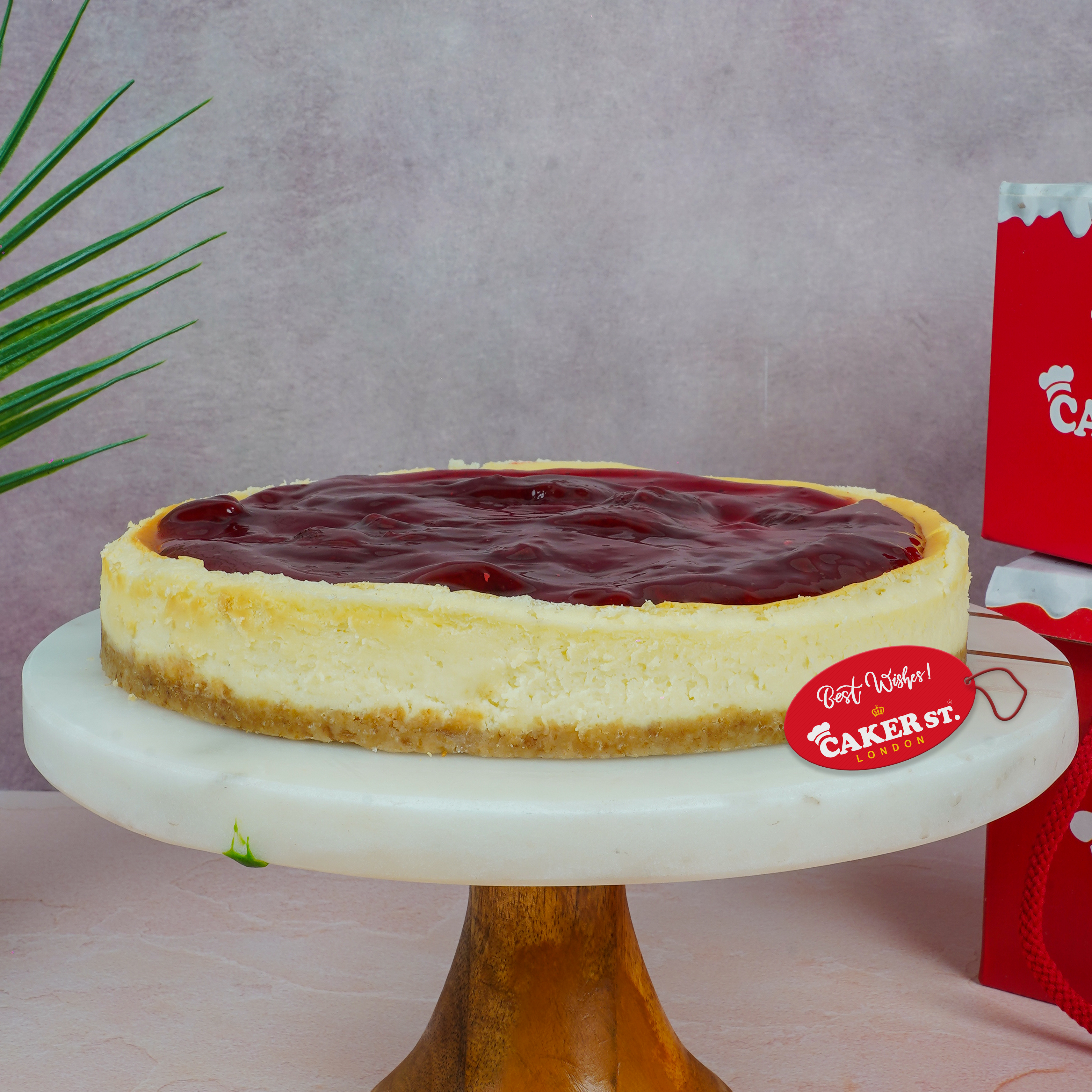 Strawberry Fields Cheesecake