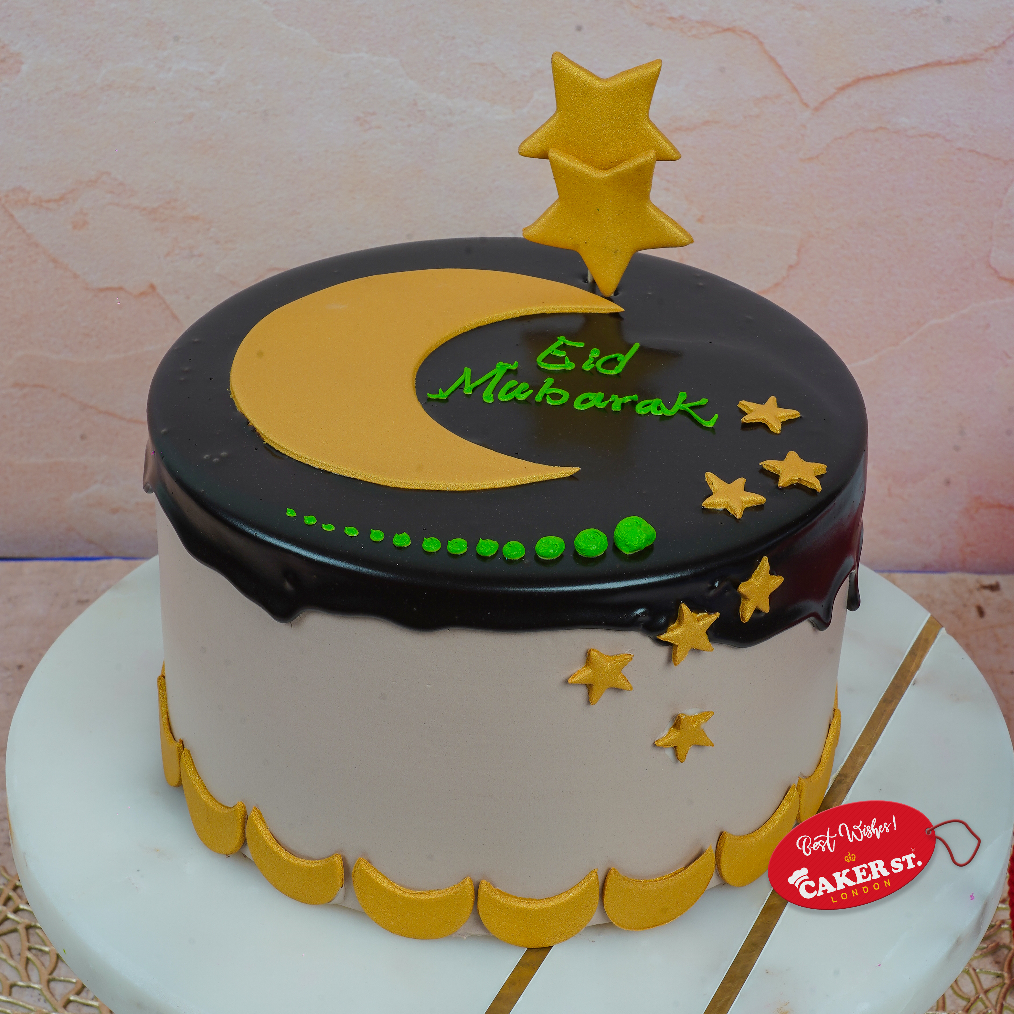 Sweet Eid Wishes Cake