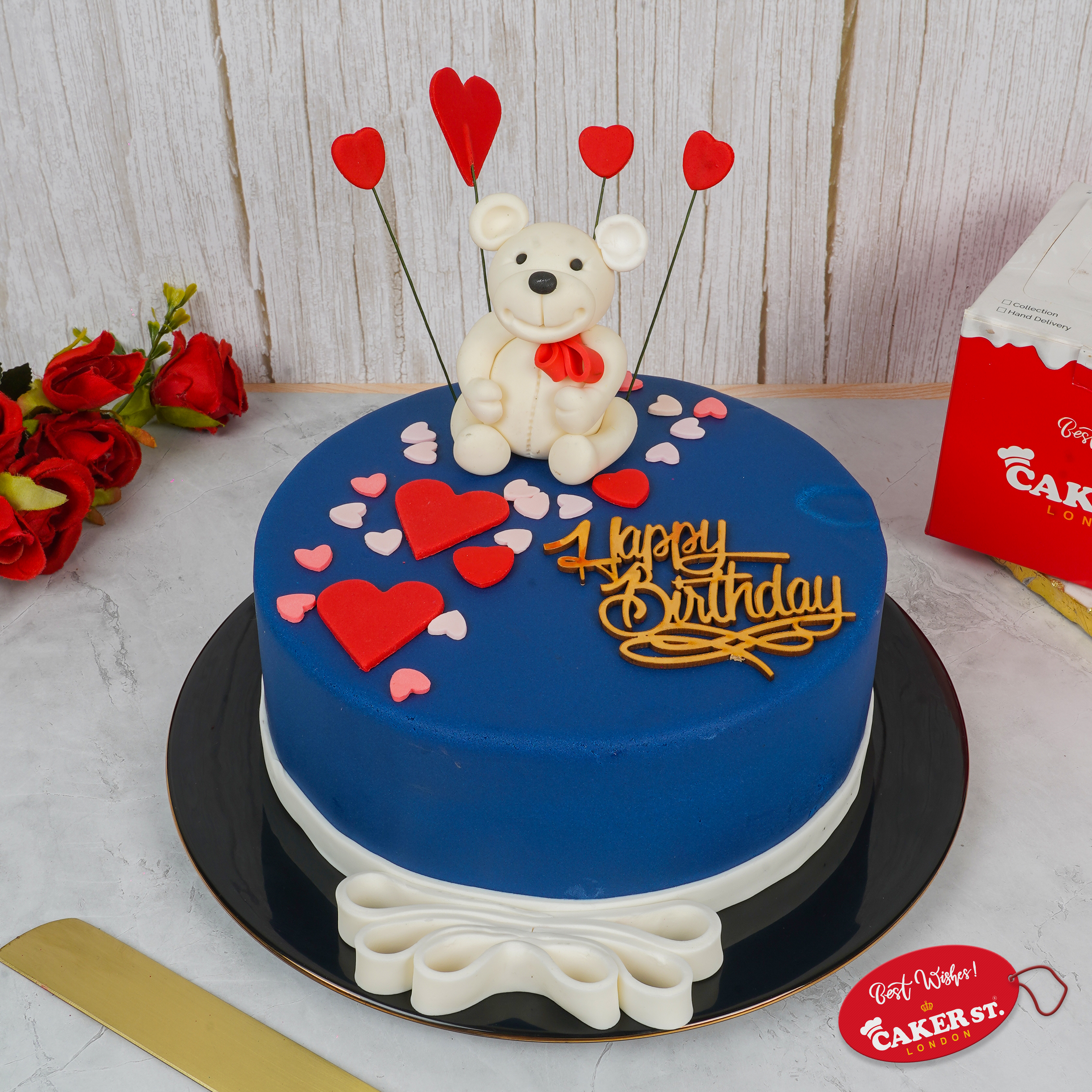 Sweet Teddy Surprise Cake